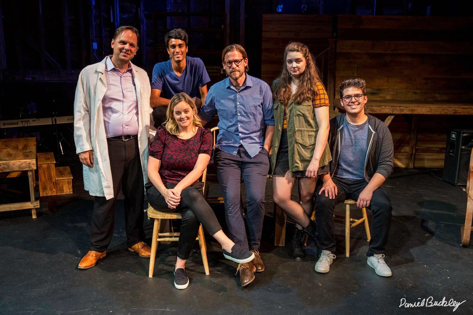 Gaelen and cast of Next to Normal (Holmdel Theatre Company)